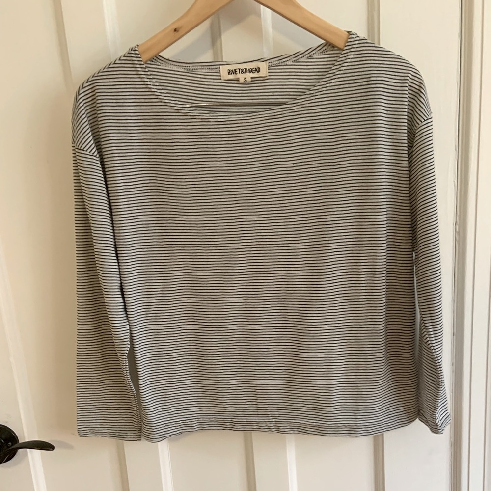 Madewell Rivet & Thread LA Three Quarter Tee